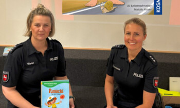 Lingener Stadtbibliothek lädt zum Bilderbuchkino mit Polizei ein