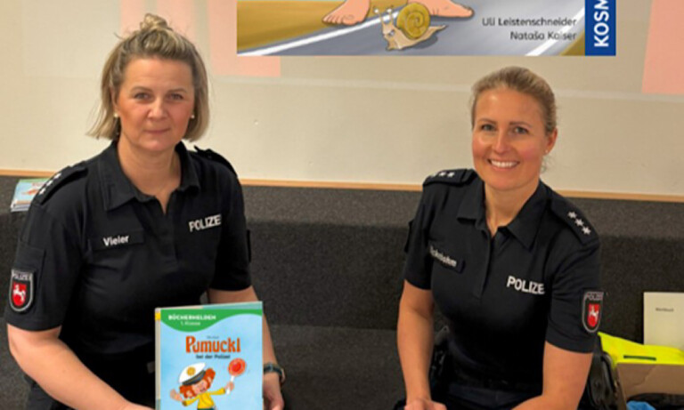 Lingener Stadtbibliothek lädt zum Bilderbuchkino mit Polizei ein