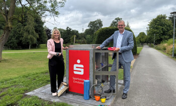 Stadt Papenburg und Sparkasse Emsland schaffen kostenloses Bewegungsangebot