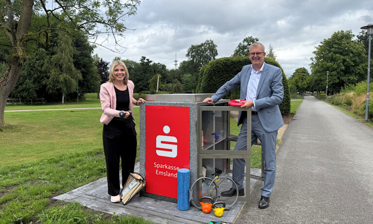 Stadt Papenburg und Sparkasse Emsland schaffen kostenloses Bewegungsangebot