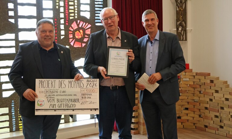 Imkerkurs der JVA Meppen wird „Projekt des Monats“ der Bingo Umweltstiftung