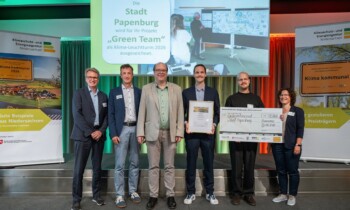 Papenburgs Green Team und Landkreis Emsland als Klimaschutz-Leuchtturm ausgezeichnet