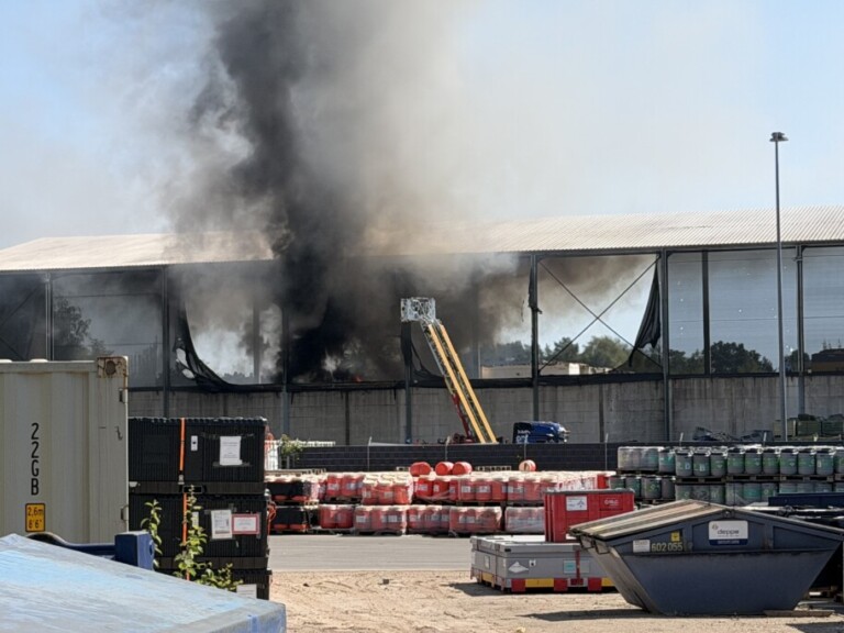 Lingen – Brand bei Entsorgungsbetrieb