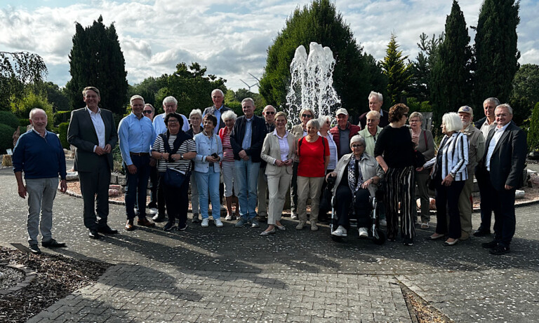 Europa-Union Kreisverband Emsland besucht Gartencenter Lüske
