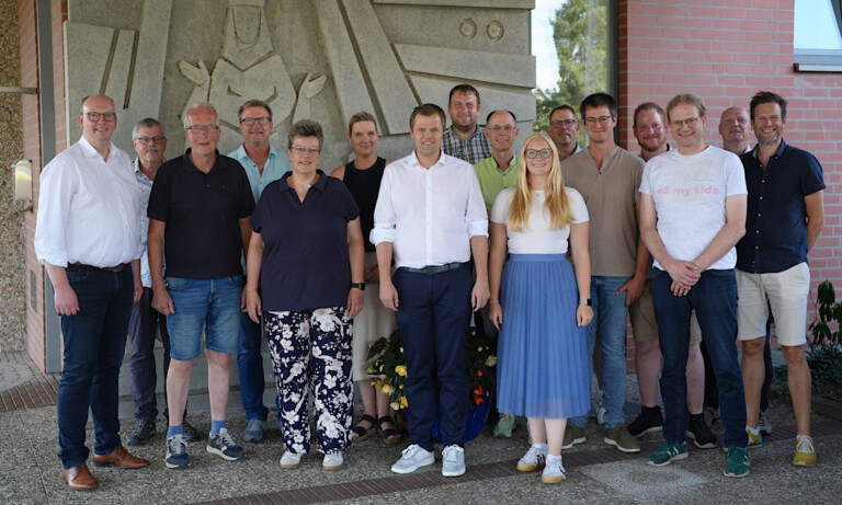 CDU-Kreistagskandidaten informieren sich über die Zukunft des Hospizes Thuine