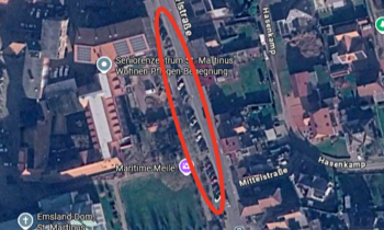Haren – Sperrung der Parkplätze an der Mittelstraße am 13. August