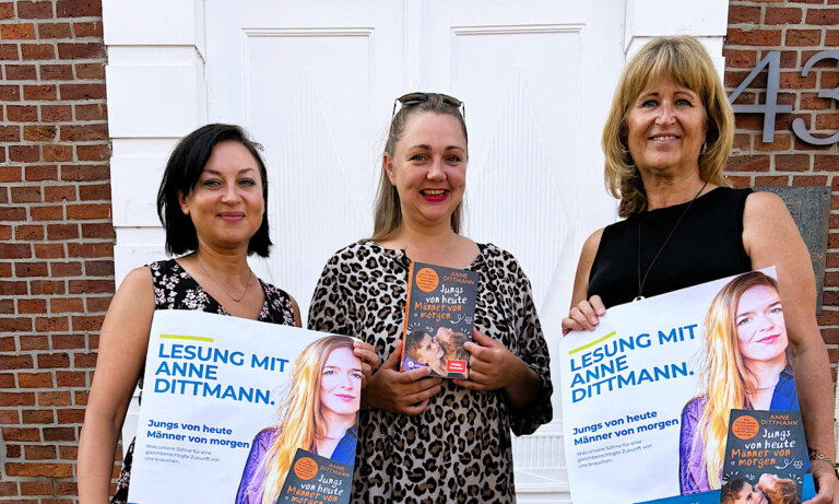 Bestsellerautorin Anne Dittmann liest im JAM Meppen – „Jungs von heute – Männer von morgen“