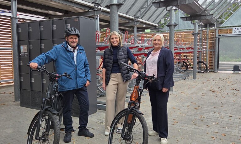 Radstation am Papenburger Bahnhof ist ab sofort nutzbar