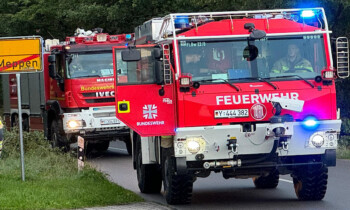 Stavern – Auto brennt auf Schlagbrückener Weg vollständig aus