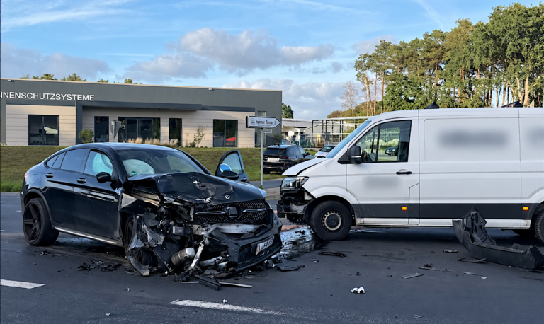 Vier Verletzte bei Zusammenstoß in Haselünne