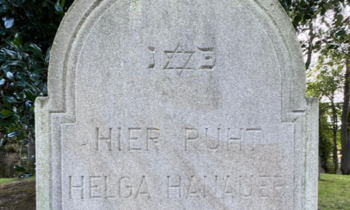 Führung über den Jüdischen Friedhof in Lingen erinnert an Helga Hanauer