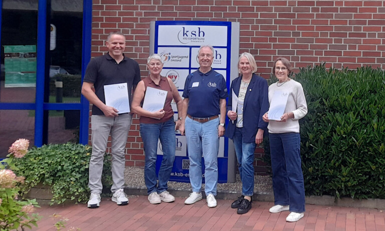 Langjähriges Engagement für das Deutsche Sportabzeichen vom KSB Emsland gewürdigt