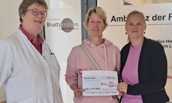 Patientin initiierte Spendenaktion für das Brustzentrum Lingen