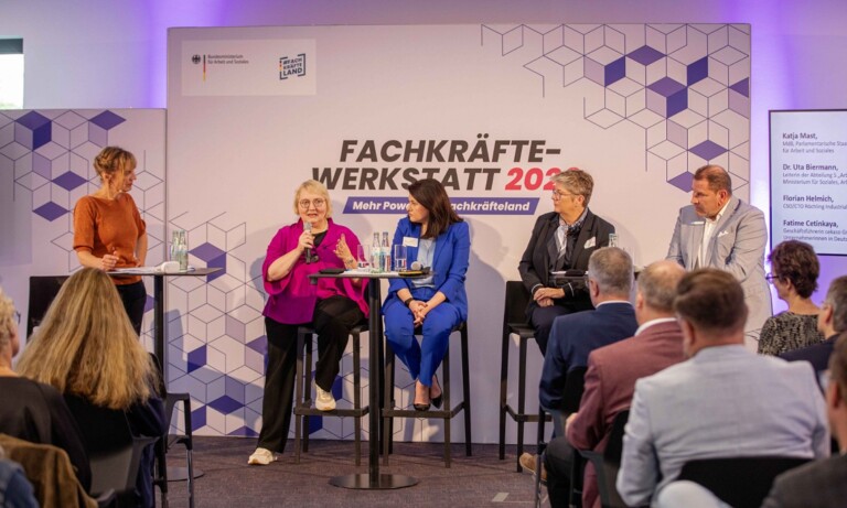 Regionale Fachkräftewerkstatt des Bundesministeriums für Arbeit und Soziales (BMAS) bei Röchling Industrial in Haren