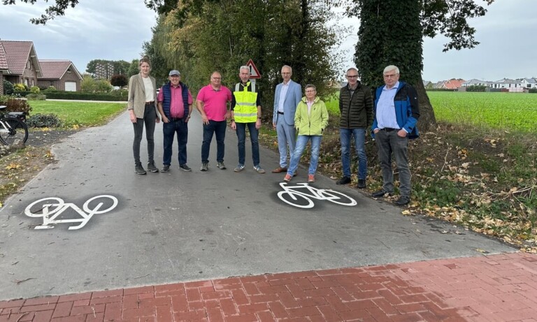 Ausbau fertiggestellt: Busackerweg im Geester Ortsteil Dalum wieder befahrbar