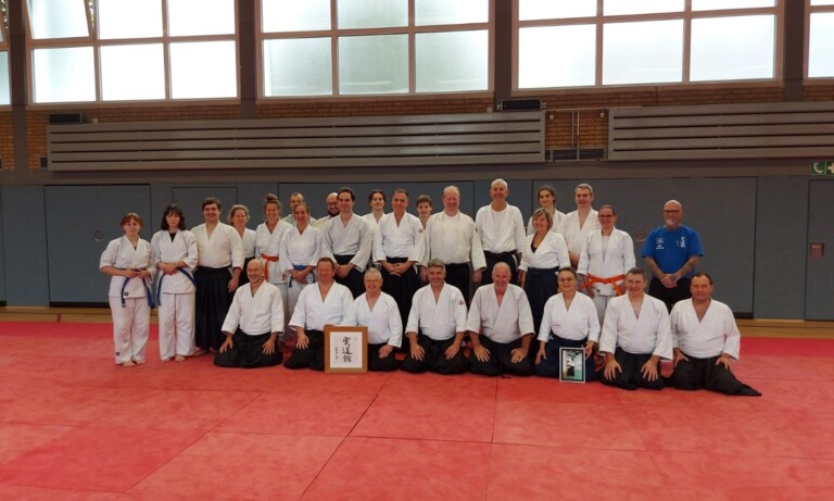 Internationaler Aikido-Lehrgang in Groß Hespe – Gäste aus vier Ländern zu Besuch