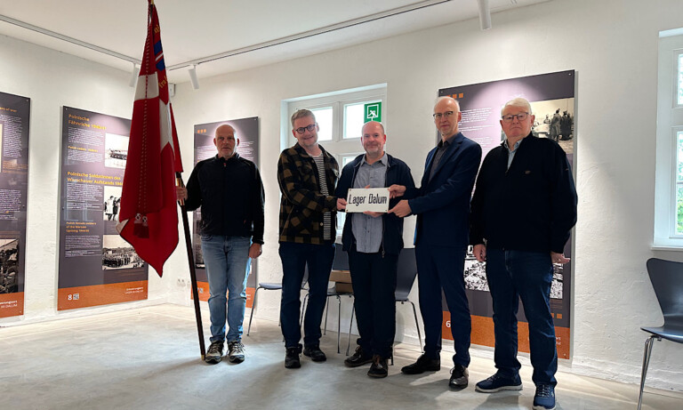 Geeste – Dänische Delegation besucht Erinnerungsorte im Emsland