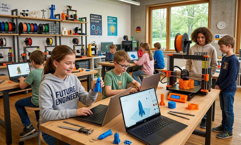 Lingen – Druck-Workshop für Jugendliche im Rahmen der Code Week